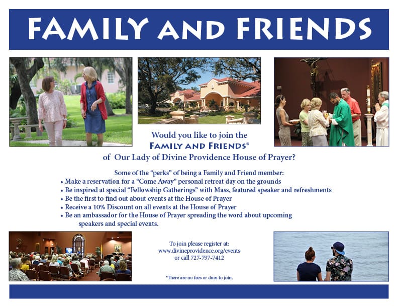 Family and Friends Brochure Page 2