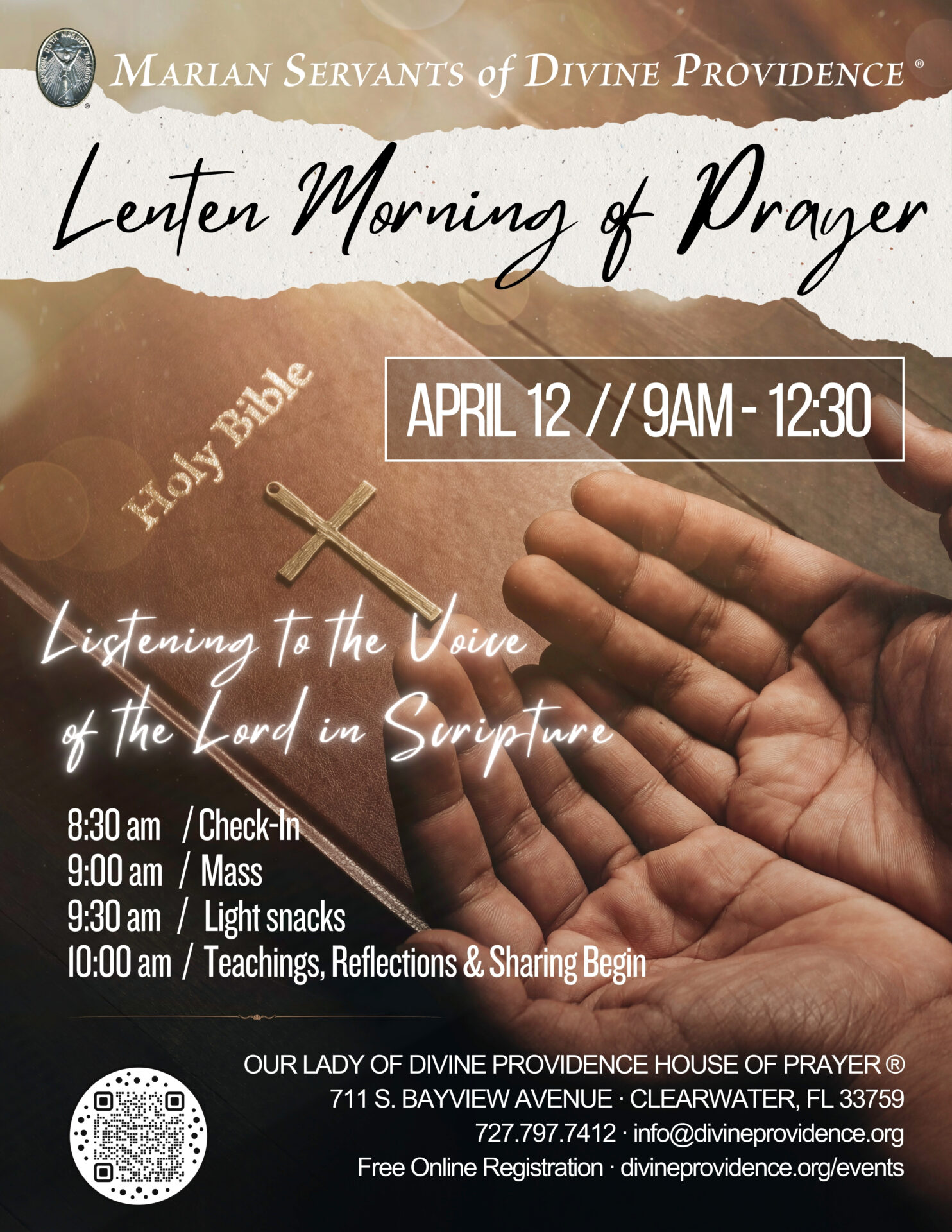 Lenten Listening to the Voice of the Lord in Scripture
